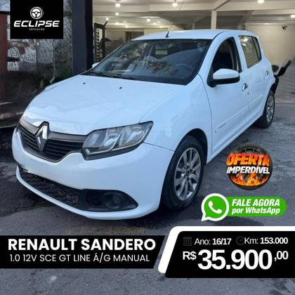 RENAULT SANDERO 1.0 EXPRESSION 16V FLEX 4P MANUAL